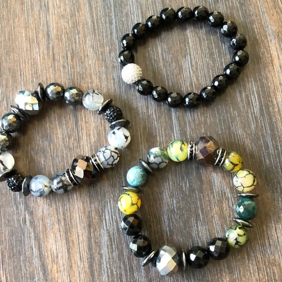 Beautiful semiprecious stone bracelets - Picture 13 of 14